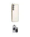 ieg™ Galaxy S24 Kılıf Vadi Minimal - Siyah Vanessa Magic Hayalet Cam