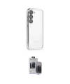 ieg™ Galaxy S24 Kılıf Vadi Minimal - Siyah Vanessa Magic Hayalet Cam