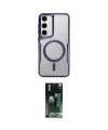 ieg™ Galaxy S24 Kılıf Yadigar Klasik Özel Seri - Şeffaf 360 Full Body Arka Koruyucu
