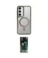 ieg™ Galaxy S24 Kılıf Yadigar Klasik Özel Seri - Siyah 360 Mat Full Body Arka Koruyucu