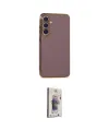 ieg™ Galaxy S24 Kılıf Yankı Serisi - Siyah Bilvis 3D Cam Ekran Koruyucu