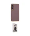 ieg™ Galaxy S24 Kılıf Yankı Serisi - Siyah Bilvis Hayalet Cam Ekran Koruyucu