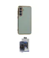 ieg™ Galaxy S24 Kılıf Yankı Serisi - Siyah Vanessa Magic Cam