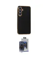 ieg™ Galaxy S24 Kılıf Yankı Serisi - Siyah Vanessa Magic Cam