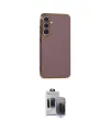ieg™ Galaxy S24 Kılıf Yankı Serisi - Siyah Vanessa Magic Hayalet Cam