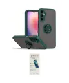 ieg™ Galaxy S24 Kılıf Yörünge Çizgi - Şeffaf Pasifik Cam Ekran Koruyucu