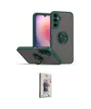 ieg™ Galaxy S24 Kılıf Yörünge Çizgi - Siyah Bilvis 3D Cam Ekran Koruyucu