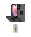 ieg™ Galaxy S24 Kılıf Yörünge Çizgi - Siyah Polymer Nano Ekran Koruyucu