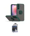 ieg™ Galaxy S24 Kılıf Yörünge Çizgi - Siyah Vanessa Magic Cam