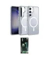 ieg™ Galaxy S24 Kılıf Yörünge Klasik - Siyah 360 Mat Full Body Arka Koruyucu