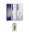 ieg™ Galaxy S24 Kılıf Yörünge Klasik - Siyah Polymer Nano Ekran Koruyucu