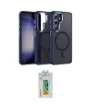 ieg™ Galaxy S24 Kılıf Yörünge Klasik - Siyah Polymer Nano Ekran Koruyucu