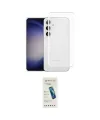 ieg™ Galaxy S24 Kılıf Zirve Doku - Şeffaf Pasifik Cam Ekran Koruyucu