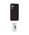 ieg™ Galaxy S24 Kılıf Zirve Işık Serisi - Şeffaf Pasifik Cam Ekran Koruyucu