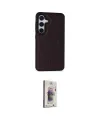 ieg™ Galaxy S24 Kılıf Zirve Işık Serisi - Siyah Bilvis 3D Cam Ekran Koruyucu