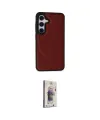 ieg™ Galaxy S24 Kılıf Zirve Işık Serisi - Siyah Bilvis 3D Cam Ekran Koruyucu