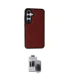 ieg™ Galaxy S24 Kılıf Zirve Işık Serisi - Siyah Vanessa Magic Hayalet Cam