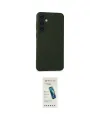 ieg™ Galaxy S24 Plus Kılıf Ahenk Serisi - Şeffaf Pasifik Cam Ekran Koruyucu