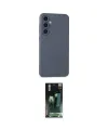 ieg™ Galaxy S24 Plus Kılıf Ahenk Serisi - Siyah 360 Mat Full Body Arka Koruyucu