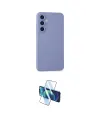 ieg™ Galaxy S24 Plus Kılıf Ahenk Serisi - Siyah 3D Antistatik Cam Ekran Koruyucu