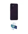 ieg™ Galaxy S24 Plus Kılıf Ahenk Serisi - Siyah 3D Antistatik Cam Ekran Koruyucu