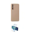 ieg™ Galaxy S24 Plus Kılıf Ahenk Serisi - Siyah 3D Antistatik Cam Ekran Koruyucu