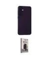 ieg™ Galaxy S24 Plus Kılıf Ahenk Serisi - Siyah Bilvis Hayalet Cam Ekran Koruyucu