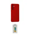 ieg™ Galaxy S24 Plus Kılıf Ahenk Serisi - Siyah Polymer Nano Ekran Koruyucu