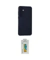 ieg™ Galaxy S24 Plus Kılıf Ahenk Serisi - Siyah Polymer Nano Ekran Koruyucu