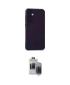 ieg™ Galaxy S24 Plus Kılıf Ahenk Serisi - Siyah Vanessa Magic Hayalet Cam