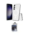 ieg™ Galaxy S24 Plus Kılıf Ahenk Yansıma Prime - Siyah Vanessa Magic Cam