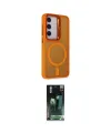 ieg™ Galaxy S24 Plus Kılıf Akış Form - Şeffaf 360 Full Body Arka Koruyucu