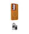 ieg™ Galaxy S24 Plus Kılıf Akış Form - Siyah Vanessa Magic Hayalet Cam