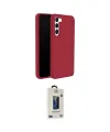 ieg™ Galaxy S24 Plus Kılıf Kozmos Yansıma Özel Seri - Siyah Bilvis Hayalet Cam Ekran Koruyucu