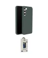 ieg™ Galaxy S24 Plus Kılıf Kozmos Yansıma Özel Seri - Siyah Bilvis Hayalet Cam Ekran Koruyucu