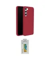 ieg™ Galaxy S24 Plus Kılıf Kozmos Yansıma Özel Seri - Siyah Polymer Nano Ekran Koruyucu