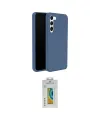 ieg™ Galaxy S24 Plus Kılıf Kozmos Yansıma Özel Seri - Siyah Polymer Nano Ekran Koruyucu