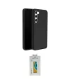 ieg™ Galaxy S24 Plus Kılıf Kozmos Yansıma Özel Seri - Siyah Polymer Nano Ekran Koruyucu