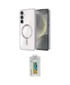 ieg™ Galaxy S24 Plus Kılıf Nova Işık Özel Seri - Siyah Polymer Nano Ekran Koruyucu