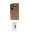 ieg™ Galaxy S24 Plus Kılıf Siluet Işık Serisi - Şeffaf Pasifik Cam Ekran Koruyucu