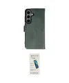 ieg™ Galaxy S24 Plus Kılıf Siluet Işık Serisi - Şeffaf Pasifik Cam Ekran Koruyucu