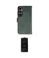 ieg™ Galaxy S24 Plus Kılıf Siluet Işık Serisi - Siyah 6D Antistatik Mat Seramik Hayalet Nano Ekran Koruyucu