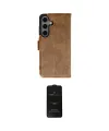 ieg™ Galaxy S24 Plus Kılıf Siluet Işık Serisi - Siyah 6D Antistatik Mat Seramik Hayalet Nano Ekran Koruyucu