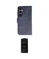 ieg™ Galaxy S24 Plus Kılıf Siluet Işık Serisi - Siyah 6D Antistatik Mat Seramik Hayalet Nano Ekran Koruyucu