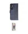 ieg™ Galaxy S24 Plus Kılıf Siluet Işık Serisi - Siyah Bilvis 3D Cam Ekran Koruyucu