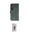 ieg™ Galaxy S24 Plus Kılıf Siluet Işık Serisi - Siyah Bilvis 3D Cam Ekran Koruyucu