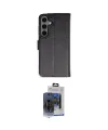 ieg™ Galaxy S24 Plus Kılıf Siluet Işık Serisi - Siyah Vanessa Magic Cam
