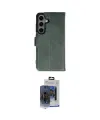 ieg™ Galaxy S24 Plus Kılıf Siluet Işık Serisi - Siyah Vanessa Magic Cam