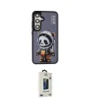ieg™ Galaxy S24 Plus Kılıf Siluet Modern Özel Seri - Siyah Bilvis Hayalet Cam Ekran Koruyucu