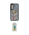 ieg™ Galaxy S24 Plus Kılıf Siluet Modern Özel Seri - Siyah Polymer Nano Ekran Koruyucu